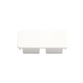 LMT 1 3/4" x 3 1/2" Internal Vinyl End Cap for Vinyl Fence Posts (White) - EC-1735-WHITE (EndCaps)