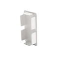 LMT 1 3/4" x 3 1/2" Internal Vinyl End Cap for Vinyl Fence Posts (White) - EC-1735-WHITE (EndCaps)