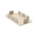 LMT 2" x 3 1/2" (1.750" x 3.250" ID) Internal Vinyl End Cap for Vinyl Fence Posts (Almond) - EC-235-ALMOND (EndCaps)