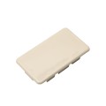 LMT 2" x 3 1/2" (1.750" x 3.250" ID) Internal Vinyl End Cap for Vinyl Fence Posts (Almond) - EC-235-ALMOND (EndCaps)