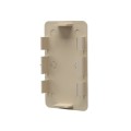 LMT 2" x 3 1/2" (1.750" x 3.250" ID) Internal Vinyl End Cap for Vinyl Fence Posts (Almond) - EC-235-ALMOND (EndCaps)