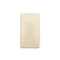LMT 2" x 3 1/2" (1.750" x 3.250" ID) Internal Vinyl End Cap for Vinyl Fence Rails (Khaki) - EC-235-KHAKI
