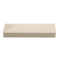 LMT 2" x 6" External Vinyl End Cap for Vinyl Fence Posts (Almond) - EEC-260-ALMOND (EndCaps)