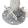 Bufftech 5" x 5" Post EZ Set Brackets for 1 7/8" or 2" Round Posts (Pair) - Installation Shown As Example