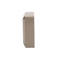 LMT FW37170-KHAKI 2 1/8" x 2 5/8" Flat Rail Bracket For Vinyl Railing (Tall) - Khaki