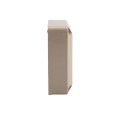 LMT FW37170-KHAKI 2 1/8" x 2 5/8" Flat Rail Bracket For Vinyl Railing (Tall) - Khaki