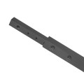 Black Aluminum Adjustable Anti-Sag Gate Brace Kit For Vinyl, Wood, and Metal Gates - Includes Stainless Steel Fasteners