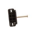 Nationwide Keystone X2 External Mount Two-Sided Gate Latch - KLX2-P2-4D-BK (GeneralUse)