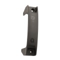 Vinyl Fence Gate Handle With Stainless Steel Hardware - Black