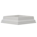4 1/2" Sq. New England Vinyl Post Skirt For Trex® Posts - LMT-1813 (White Shown As Example)