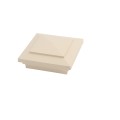 4X4 Cape May Vinyl Post Cap for Vinyl Fence and Railing (Beige)