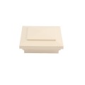 4X4 Cape May Vinyl Post Cap for Vinyl Fence and Railing (Beige)