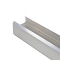 Aluminum Line Post Stiffener - 5" x 5" x 54" Aluminum Line Post Insert For Vinyl Fence Posts
