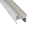 Aluminum Line Post Stiffener - 5" x 5" x 54" Aluminum Line Post Insert For Vinyl Fence Posts