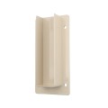 LMT 1 1/2" x 5 1/2" External Rail Mount Bracket For Vinyl Fence (Almond) - M-155E-ALMOND (GeneralUse)