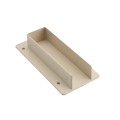 LMT 1 1/2" x 5 1/2" External Rail Mount Bracket For Vinyl Fence (Almond) - M-155E-ALMOND (GeneralUse)LMT 1 1/2" x 5 1/2" External Rail Mount Bracket For Vinyl Fence (Almond) - M-155E-ALMOND (GeneralUse)