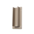 LMT 1 1/2" x 5 1/2" External Rail Mount Bracket For Vinyl Fence (Khaki) - M-155E-KHAKI (GeneralUse)