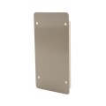 LMT 2" x 6" External Rail Mount Bracket For Vinyl Fence (Almond) - M-260E-ALMOND