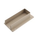 LMT 2" x 6" External Rail Mount Bracket For Vinyl Fence (Khaki) - M-260E-KHAKI