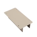 LMT 2" x 6" External Rail Mount Bracket For Vinyl Fence (Khaki) - M-260E-KHAKI