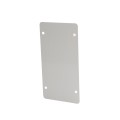 LMT 2" x 6" External Rail Mount Bracket For Vinyl Fence (White) - M-260E-WHITE (GeneralUse)