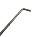Nationwide 36" Heavy-Duty Stainless Steel Drop Rod with Self-Drilling Screws (Black) - NW38305N-36SSBD