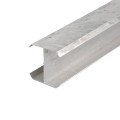 Aluminum Line Post Stiffener - 5" x 5" x 96" H Type Insert For Vinyl Fence Posts
