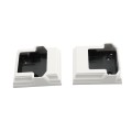 LMT OTI-32TSBK2P-WHITE 3" x 2" Contour Stair Bracket Kit (2 Piece) - White