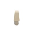 LMT 7/8" x 3" (0.700" x 2.850" ID) Dog Ear Vinyl Picket Cap for Vinyl Fence Posts (Khaki) - P-78D-KK