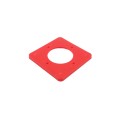 Polypropylene Professional Top Rail Tie For 5" x 5" Vinyl Fence Post - Top Rail Lock (Red)