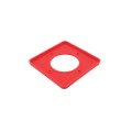 Polypropylene Professional Top Rail Tie For 5" x 5" Vinyl Fence Post - Top Rail Lock (Red)