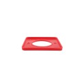 Polypropylene Professional Top Rail Tie For 5" x 5" Vinyl Fence Post - Top Rail Lock (Red)