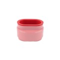 Insert For Red Standard Duty Vinyl Fence Donut For 5" x 5" Post and 2 (1 7/8" OD) Pipe