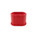 Insert For Red Standard Duty Vinyl Fence Donut For 5" x 5" Post and 2 (1 7/8" OD) Pipe