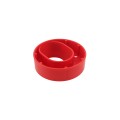 Red Standard Duty Vinyl Fence Donut For 5" x 5" Post and 2 3/8" OD Pipe