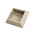 LMT S-44NENA 4" x 4" Classic New England Vinyl Post Cap - Almond (PostCaps)