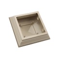 LMT S-44NENA 4" x 4" Classic New England Vinyl Post Cap - Almond (PostCaps)