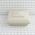 LMT S-55NE-NA 5" x 5" Classic New England Vinyl Post Cap - Almond