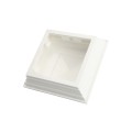 5" x 5" Classic New England Vinyl Post Cap (White) - LMT S-55NE-W