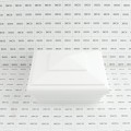 5" x 5" Classic New England Vinyl Post Cap (White) - LMT S-55NE-W