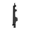 Nationwide Trident 20" Reversible, Adjustable, Lockable Safety Magentic Pool Gate Latch (Black)