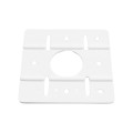 Vinyl Top Rail Tie (Fits 5" x 5" Sq. Vinyl Fence Post)