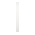 White Universal Vinyl Railing Post Sleeve 4" x 4" x 48" High - Made in USA Vinyl Post (Grid Shown For Scale)