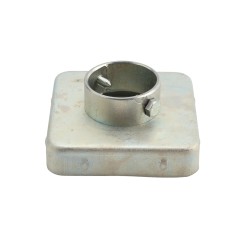 Steel No Dig Donuts for 5" x 5" Vinyl Posts and 2" (1 7/8" OD) Pipe ...