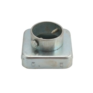 Steel No Dig Donuts for 4" x 4" Vinyl Posts and 2" (1 7/8" OD) Pipe ...