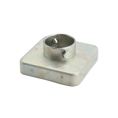 Steel No Dig Donuts for 5" x 5" Vinyl Posts and 2" (1 7/8" OD) Pipe ...