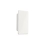 LMT 2" x 3 1/2" (1.710" x 3.215" ID) Internal Vinyl End Cap for Vinyl Fence Posts (White) - 1016-WHITE