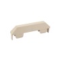 LMT 7/8" x 6" (0.766" x 5.860" ID) Dog Ear Vinyl Picket Cap for Vinyl Fence Posts (Almond) - 1049A-ALMOND