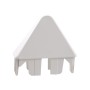 LMT 7/8" x 3" (0.758" x 2.890" ID) Thin Wall Sharp Vinyl Picket Cap for Vinyl Fence Posts (White) - 1066AW
