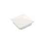 LMT 1078W 4" x 4" Internal Pyramid Vinyl Post Cap - White